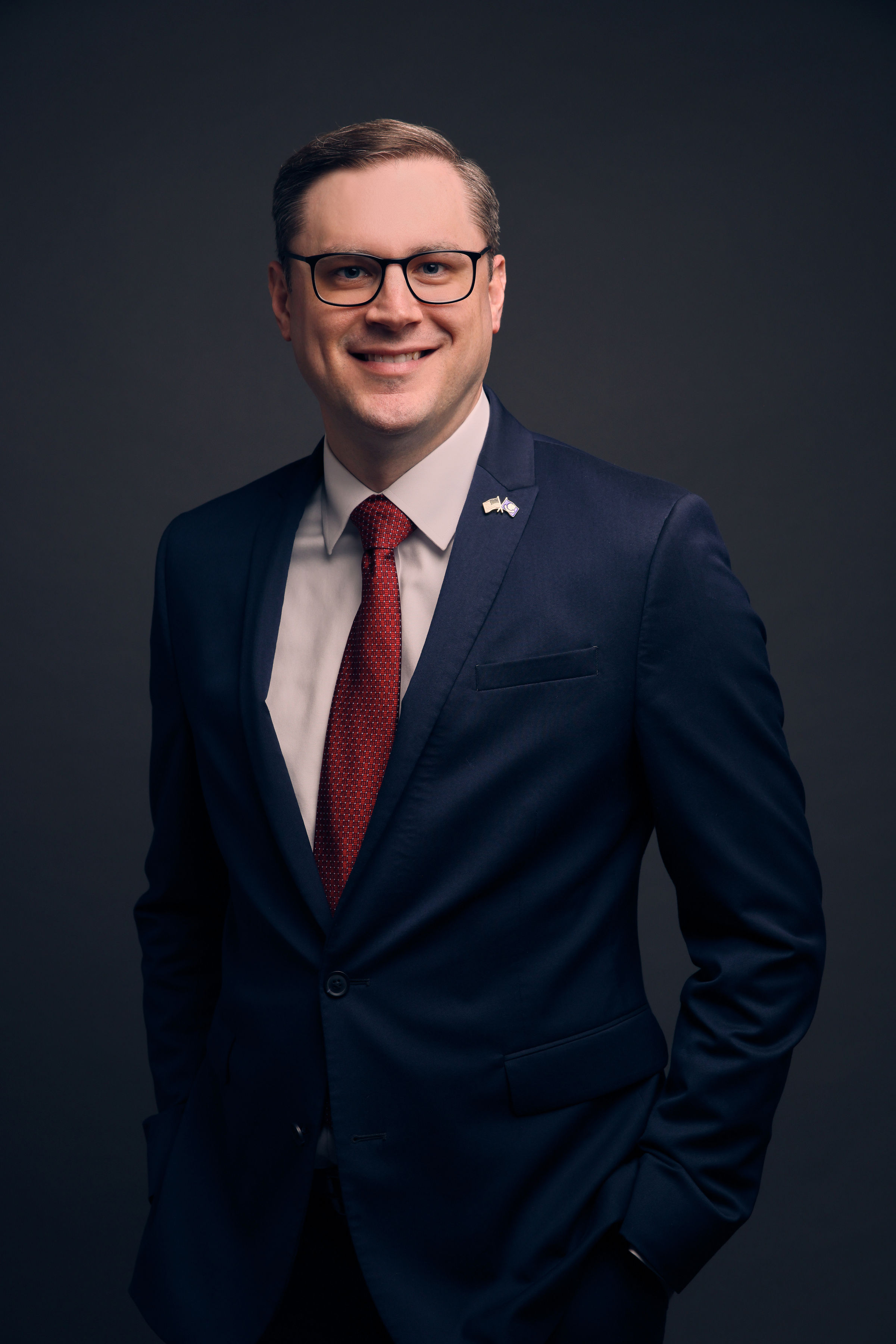 Joey Williams, candidate for Magistrate Judge, professional headshot